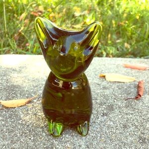 VTG Kitten Paperweight